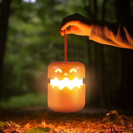 Halloween Pumpkin Lamp – Foldable Portable Night Light