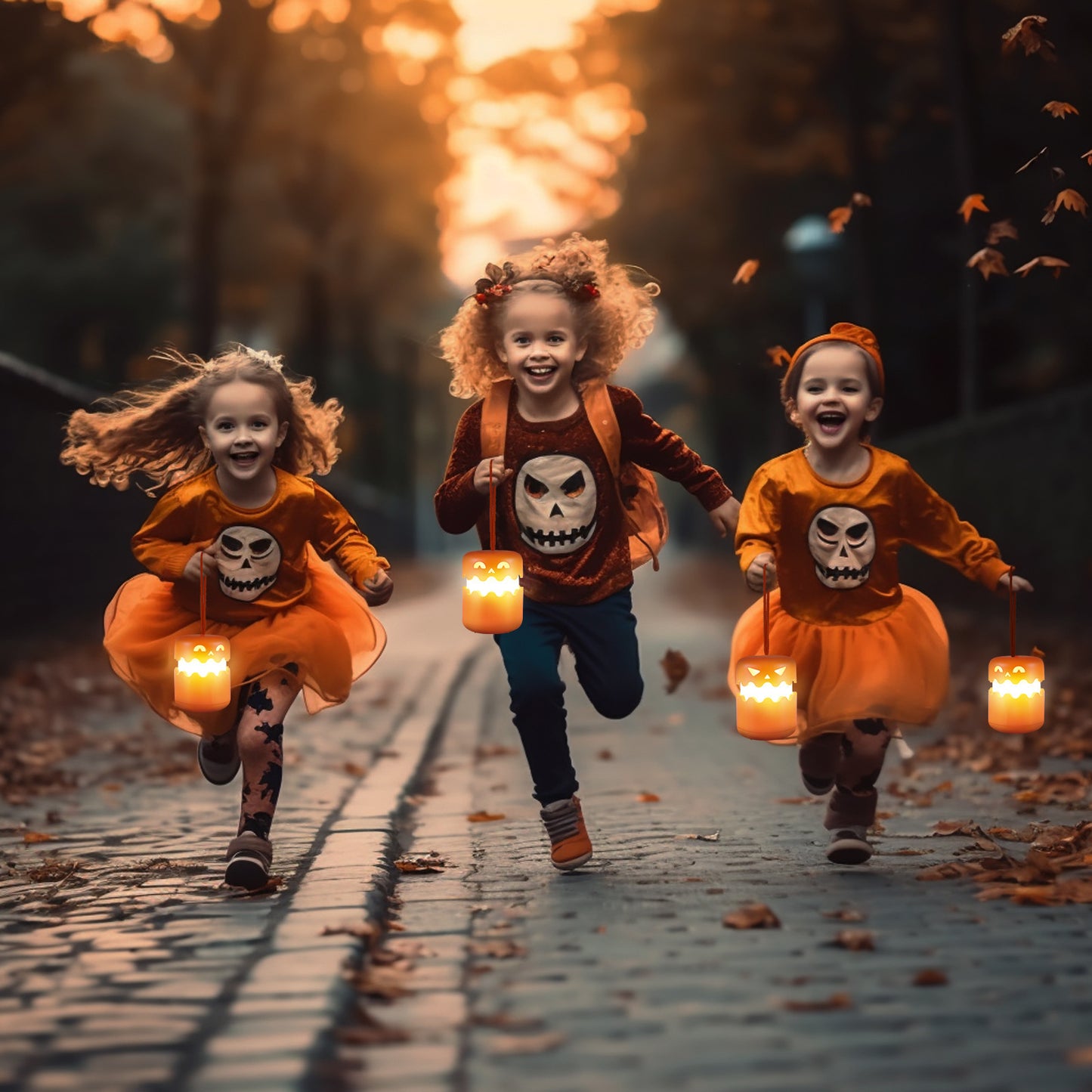 Halloween Pumpkin Lamp – Foldable Portable Night Light